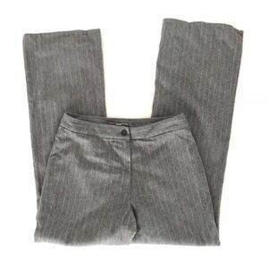 Saks Fifth Avenue | Trouser Size 10 Tweed Striped Mid Rise Dress Pants